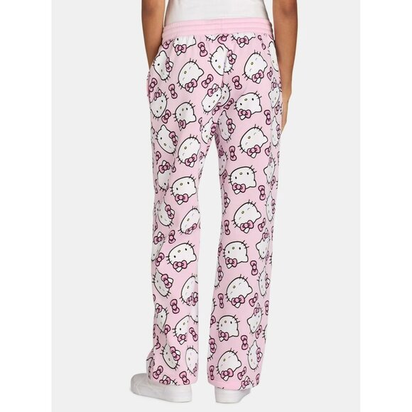 Hello Kitty Sanrio Women's Large Jogger Sweat Pants Drawstring NWOT - Picture 3 of 11